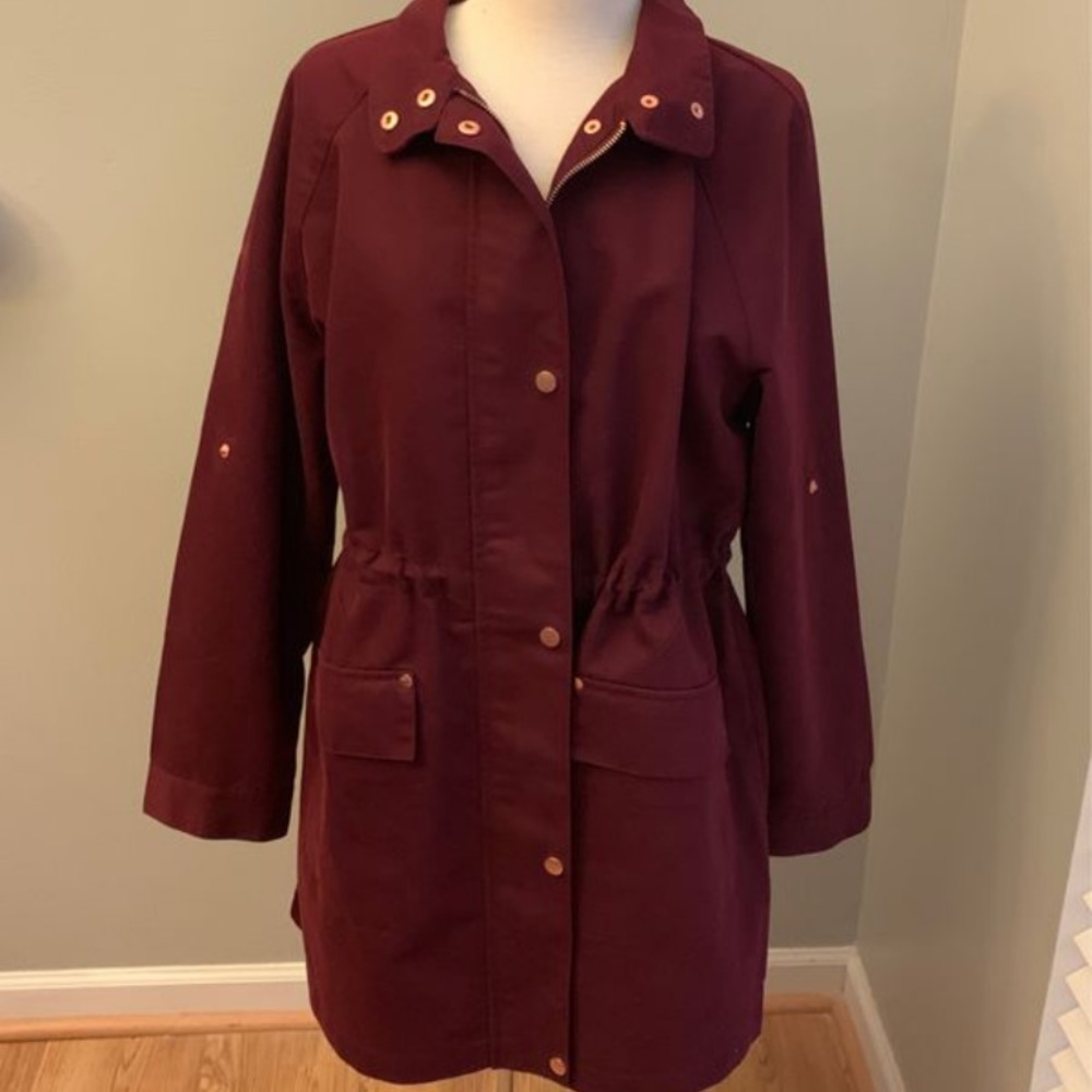 Burgundy Jacket